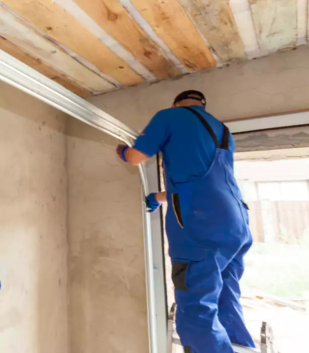 Garage Door Rail Replacement Clarksville