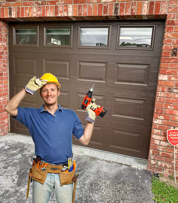 Single Garage Door Replacement Clarksville