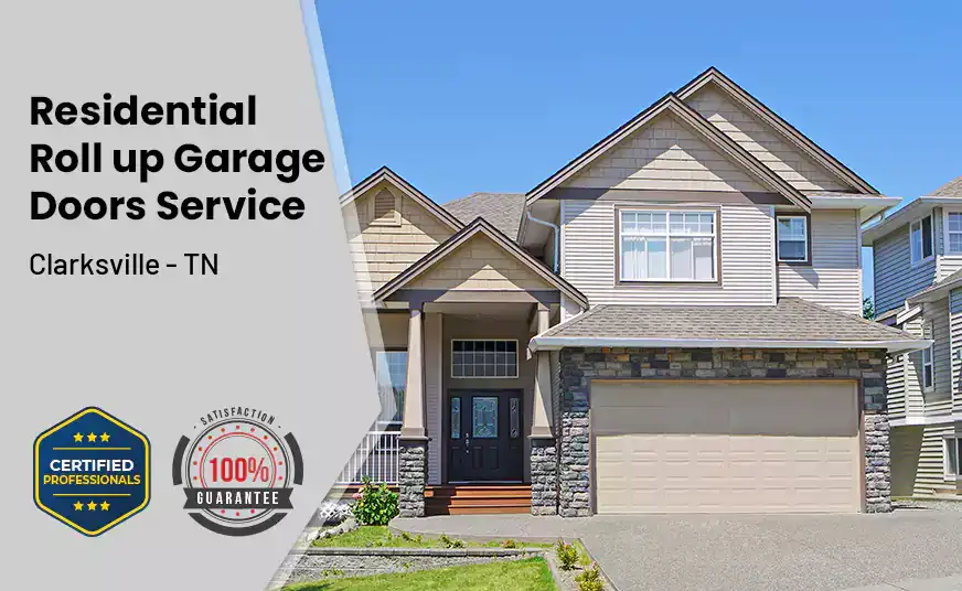 Residential Roll Up Garage Door Clarksville - TN 
