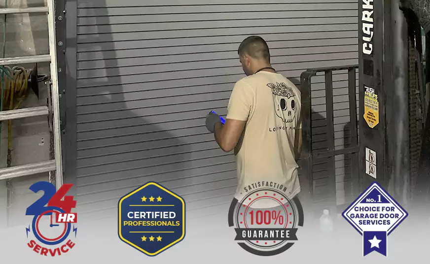 Garage Door Bottom Panel Repair in Clarksville, TN