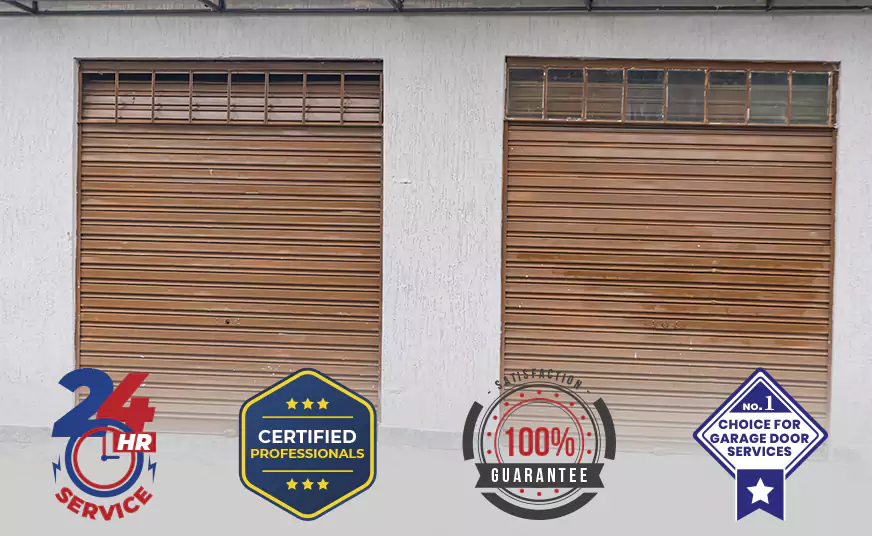 Residential Wood Roll Up Garage Doors in Clarksville, TN